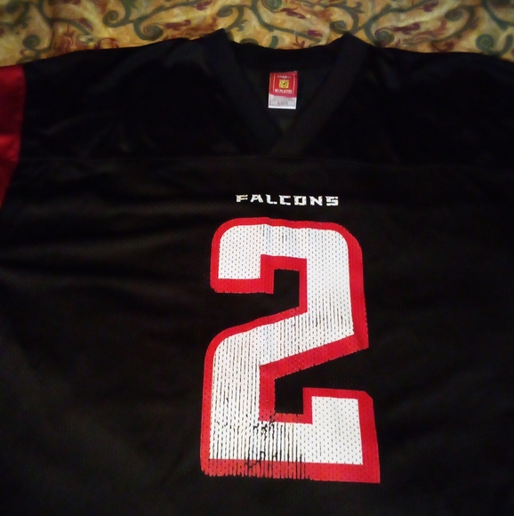 Atlanta Falcons Reebok NFL Players Football Jersey #2 Matt Ryan Men's XL Black - Picture 3 of 14